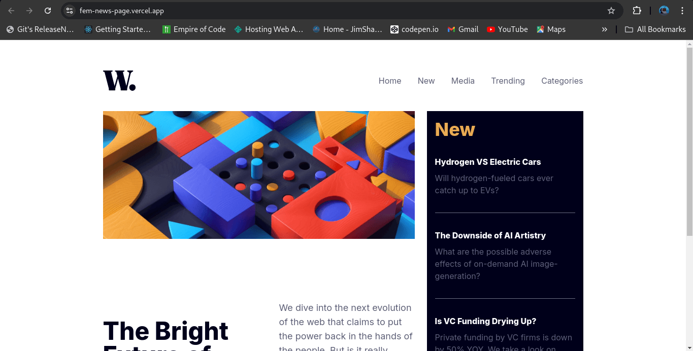 News Homepage