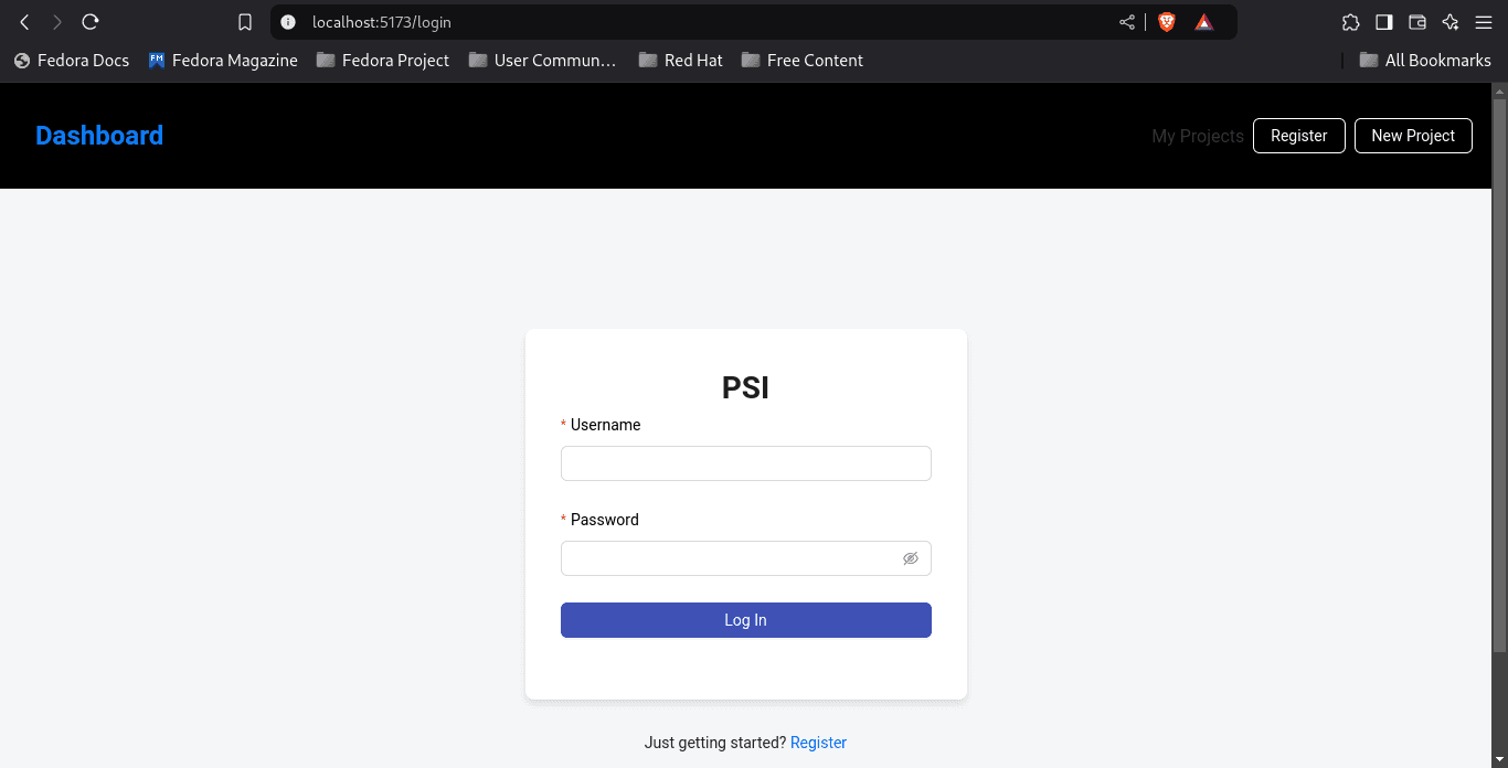 PSI Project Management Platform